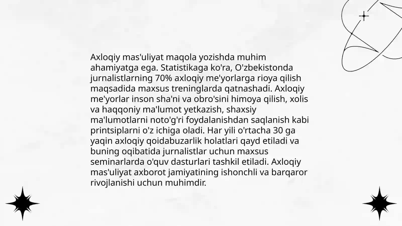 Media muhitda axloqiy tamoyillar 4
