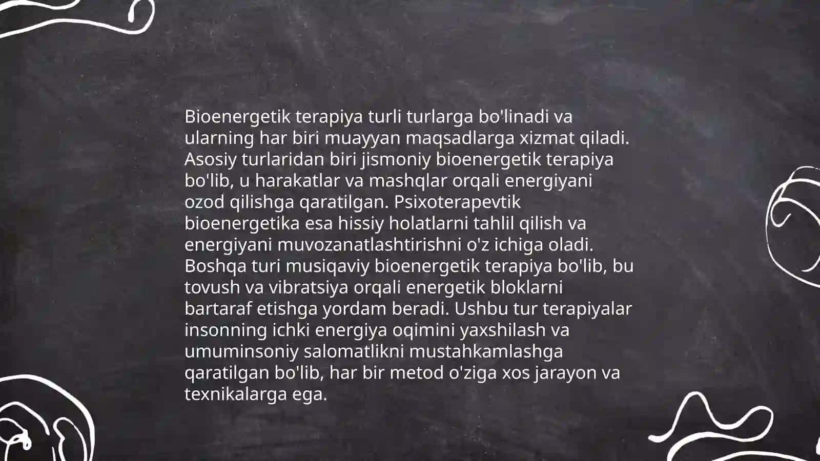 Bioenergetikaning tibbiy ahamiyati 4