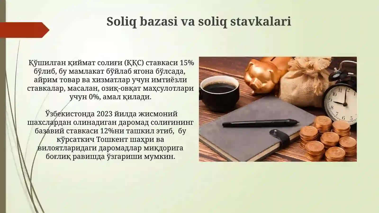 Jismoniy shaxslardan olinadigan solig'ining iqtisodiy mohiyati byudjet daromadlar ahamiyati 4