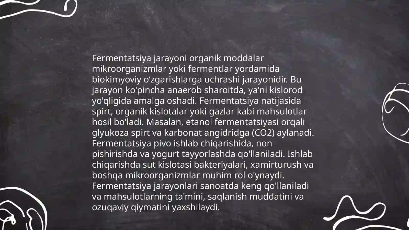 Mahsulotlarning va oziq ovqat xom ashyolarini qayta ishlashda ishlatiladigan mikroorganizmlar haqida tushuncha 4