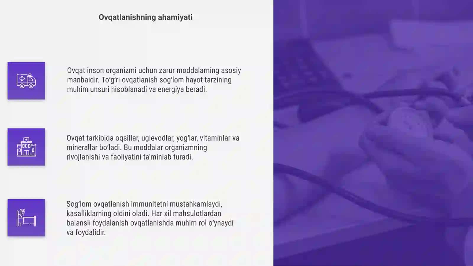 Ovqat va uning tarkibi 4