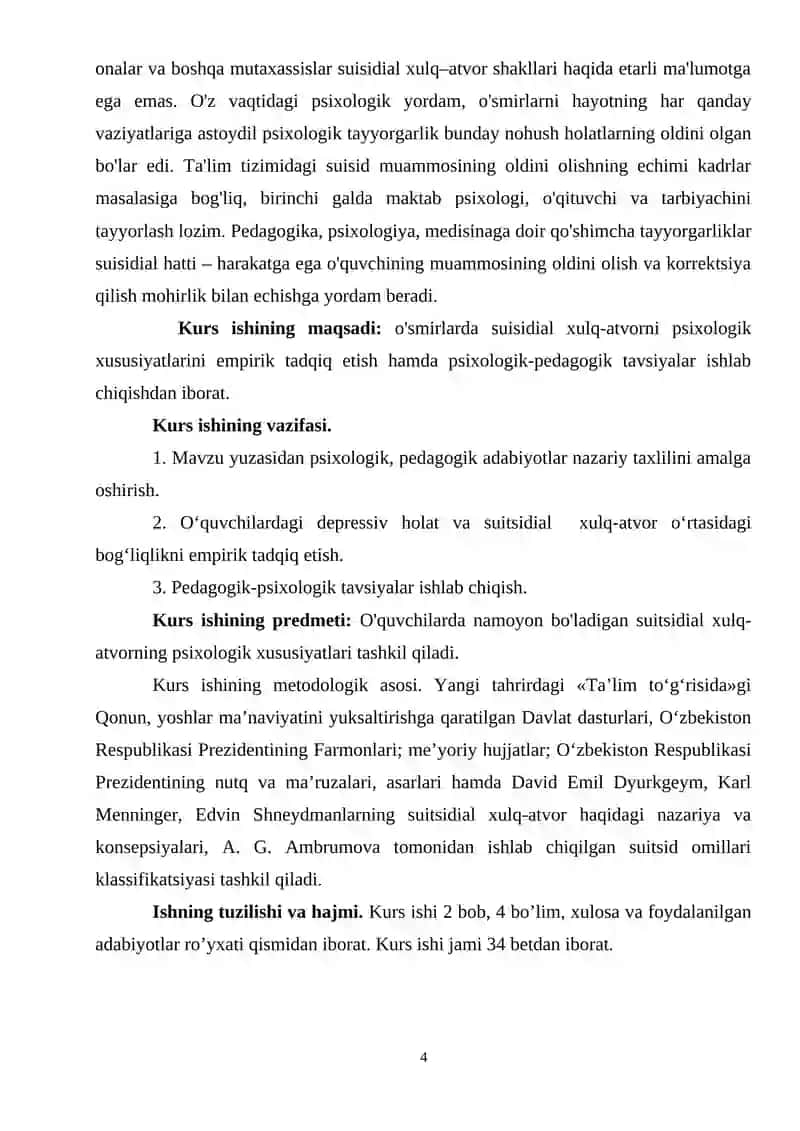 SHAXS PSIXODIOGNOSTIKASIDA QO‘LLANILADIGAN METODIKALAR TASNIFI 4