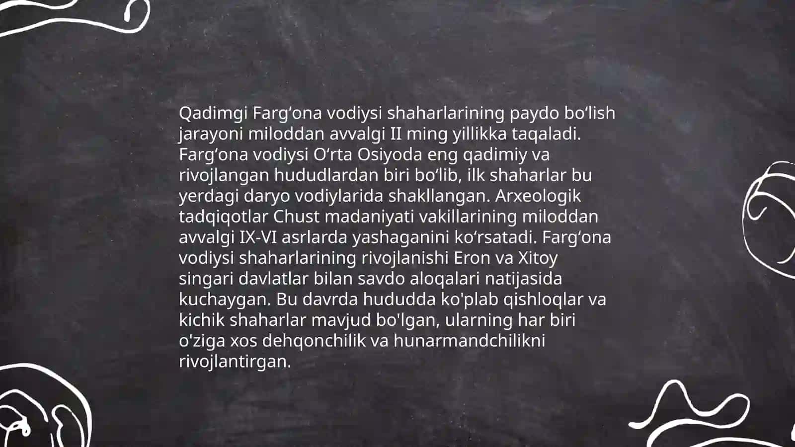 Qadimgi va oʻrta asrlarda Fargʻona vodiysi shaharlarining urbanizatsiyasi 4