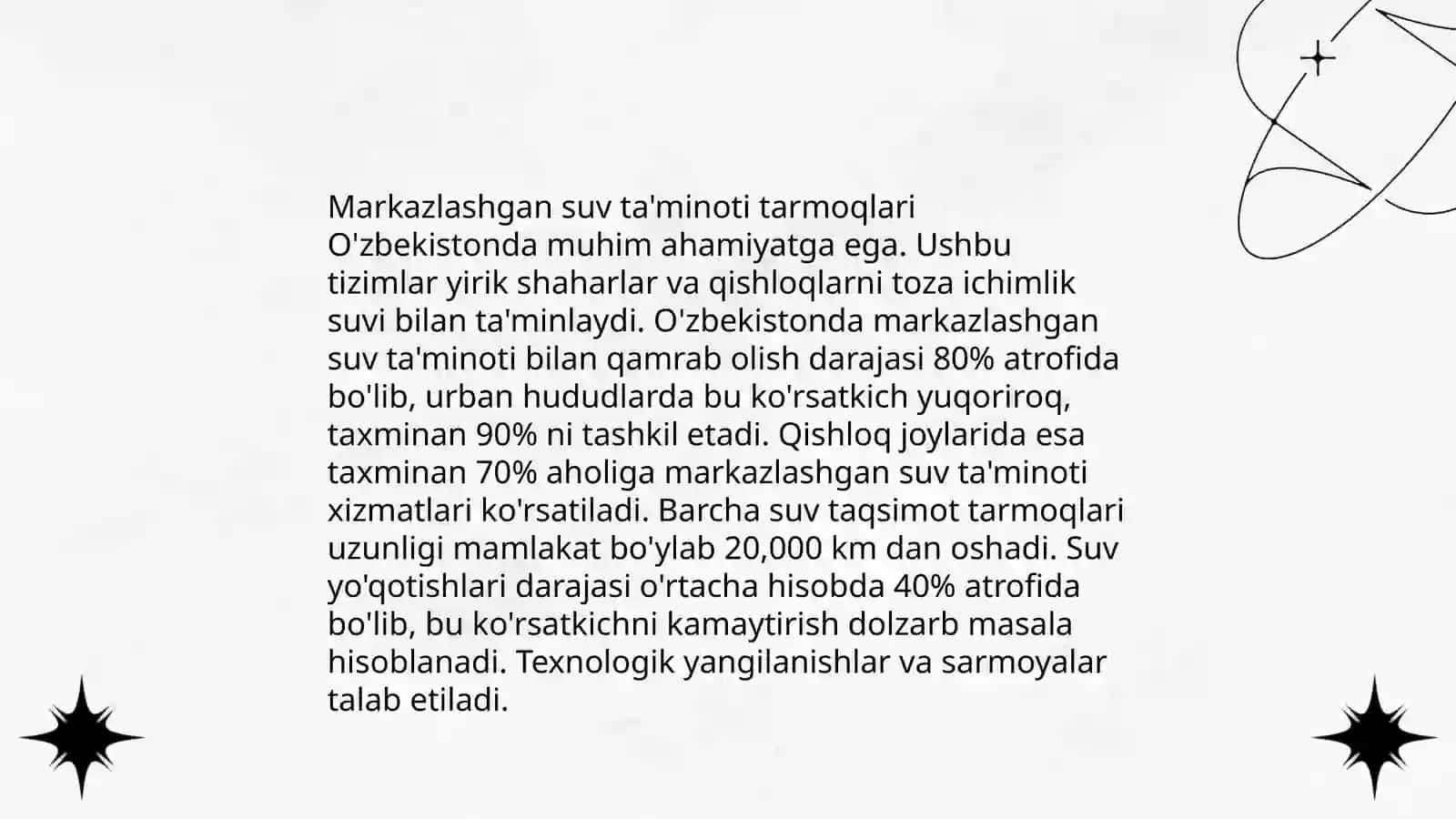Mahalliy va markazlashgan suv taminoti haqida tushuncha 4