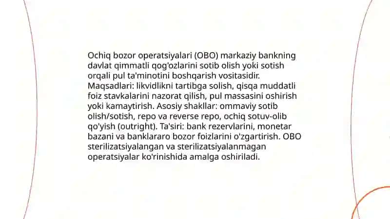 Pul-kredit siyosati vositalari 4