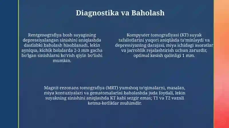 Depressiyalangan bosh suyagi sinishlarida xirurgik aralashuv 4