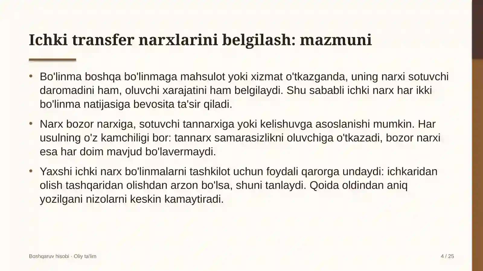 statistika organlarida ichki transfer narxlarini belgilash 8858 4