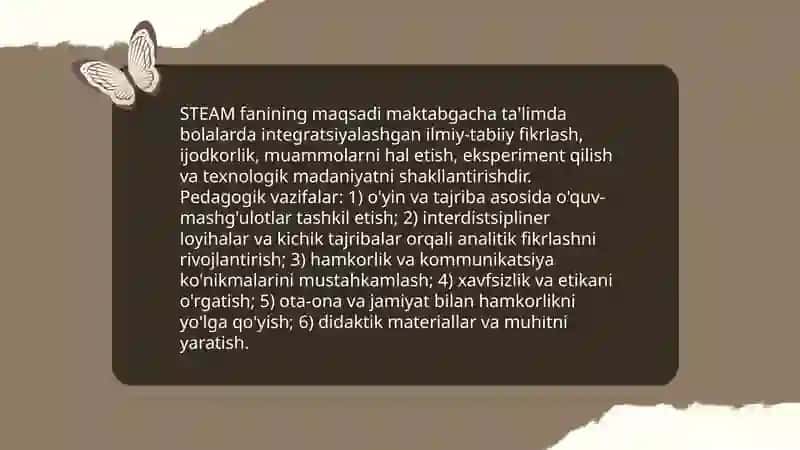 STEAM Ta'lim Teknologiyasi 4