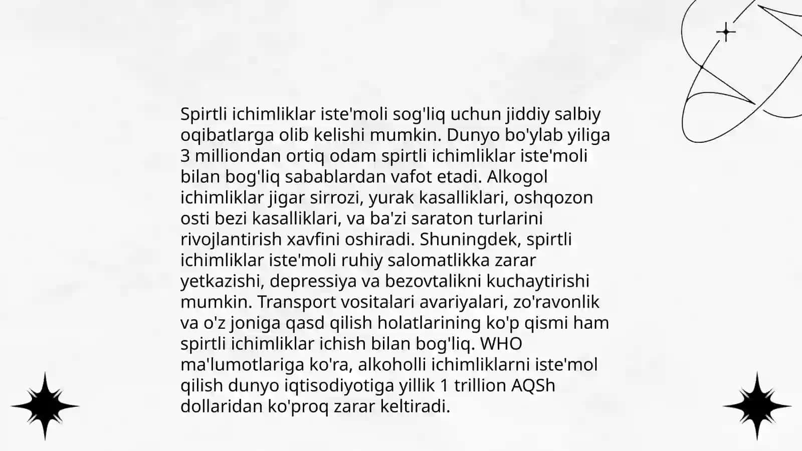 Zararli odatlar 4