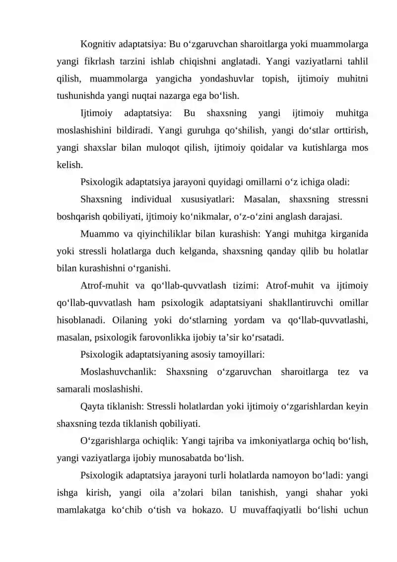 Psixologik adaptatsiya va oila integratsiyasi 4