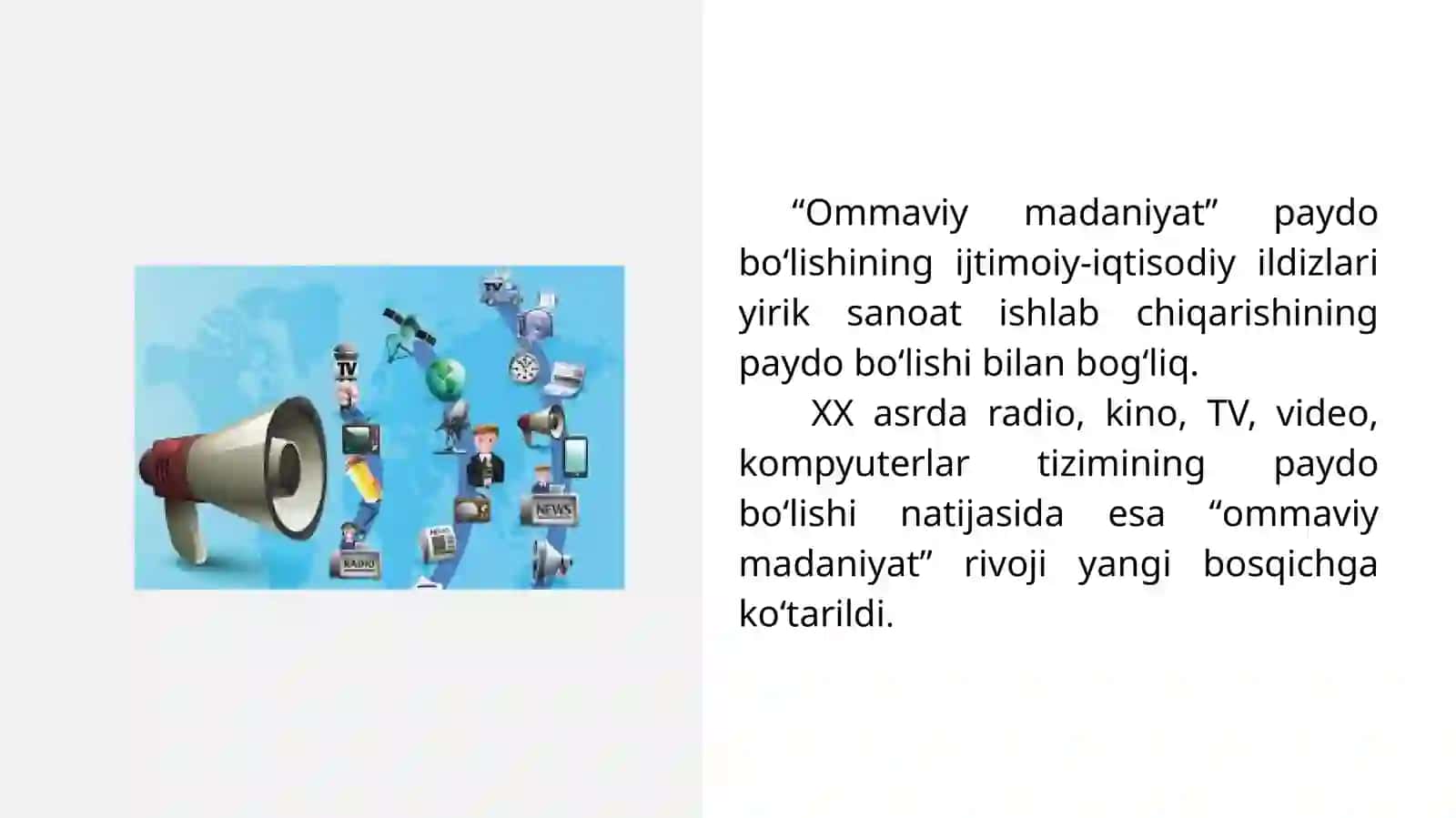 Ommaviy madaniyat 4