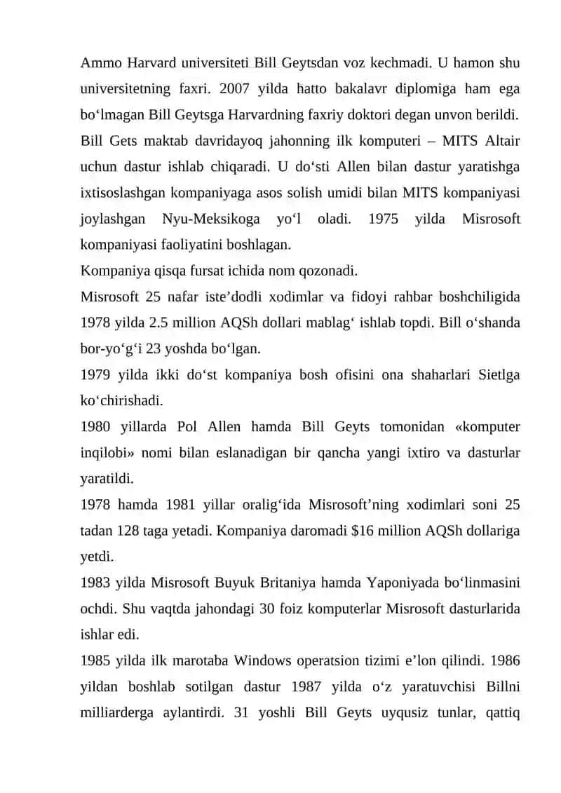 MICROSOFT 4