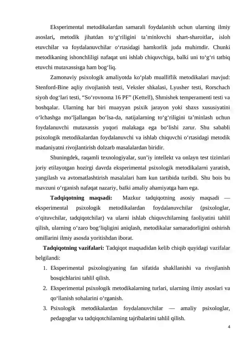 SIRTQI TA’LIM PEDAGOGIKA VA PSIXOLOGIYA YO‘NALISHI 4
