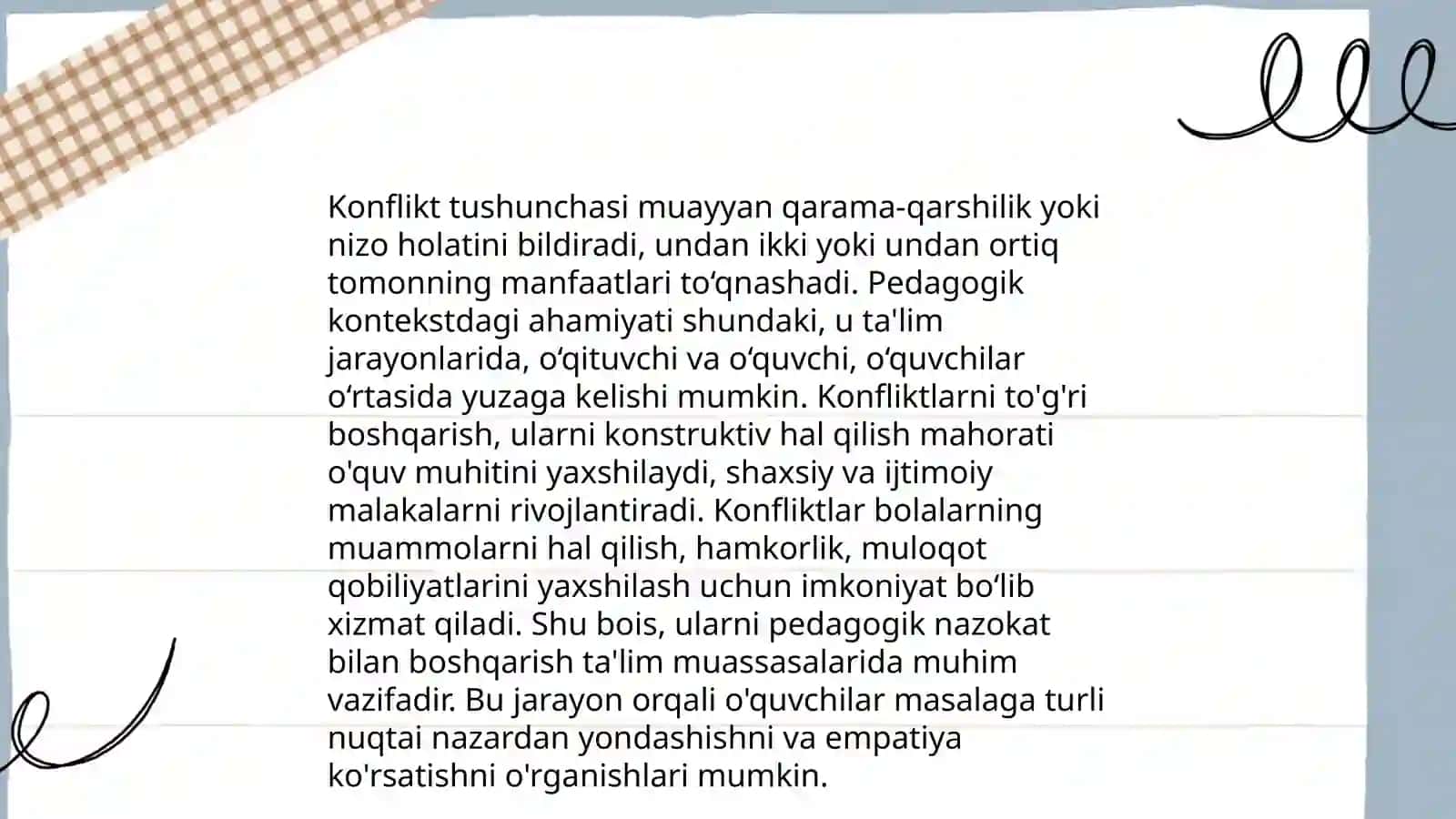 Pedagogik konfliktologiyaning ilmiy-nazariy asoslari 4