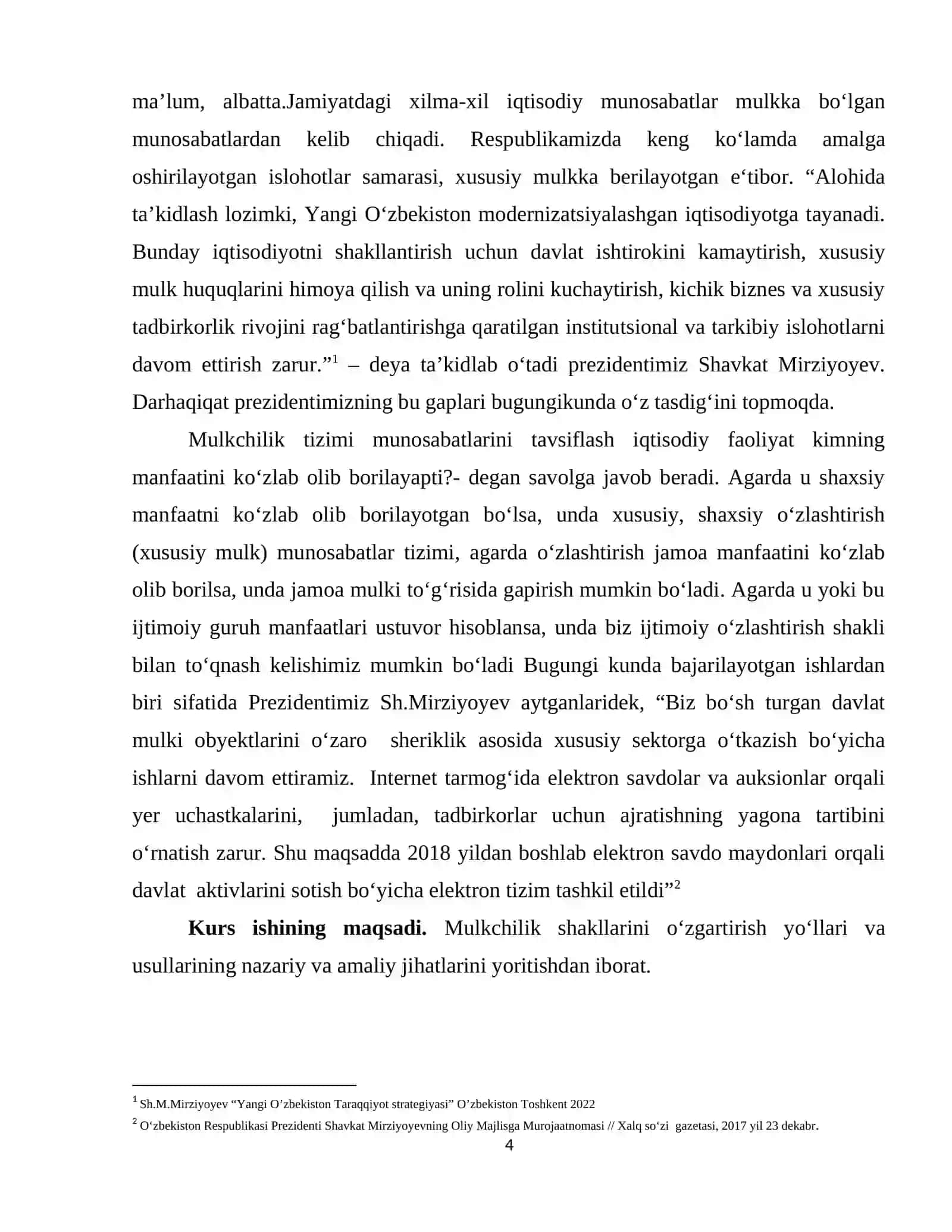 Mulkchilik munosabatlari mohiyati va ularning huquqiy-iqtisodiy jihatlari 4