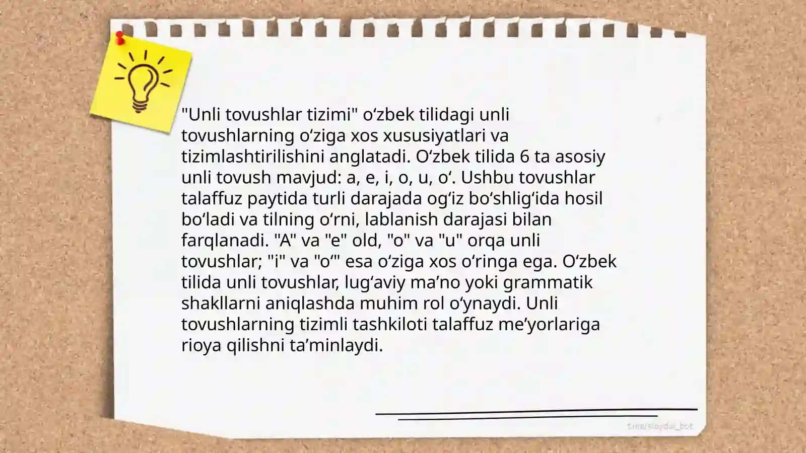 Shavkat Rahmatullayev darsligidagi Fonetika va Leksikologiya mavzulari 4
