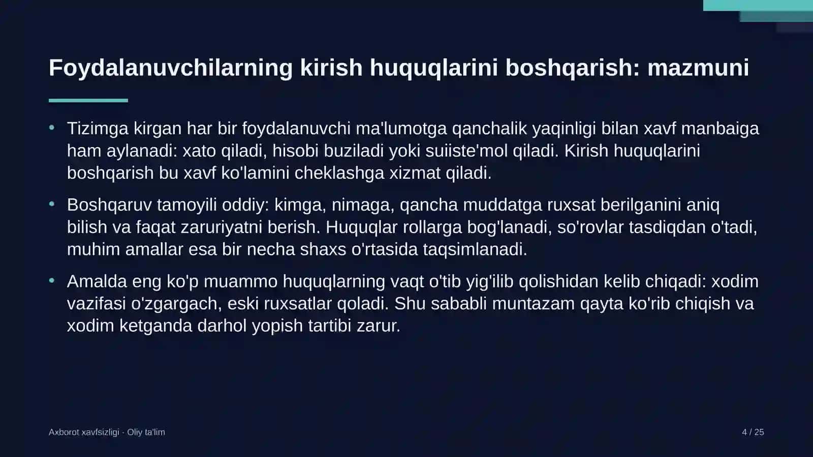 charm poyabzal sanoatida foydalanuvchilarning kirish huquqlarini boshqarish 2155 4