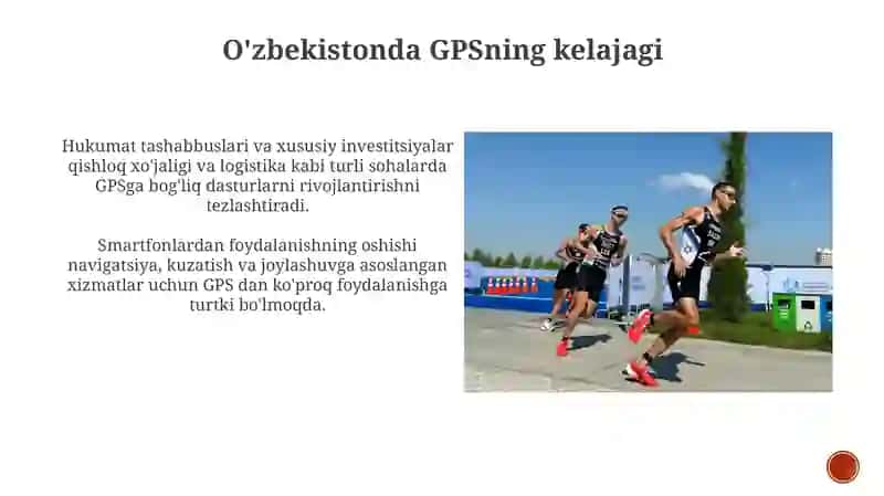 GPS tizimini oʻzbekistonda qoʻllash 4