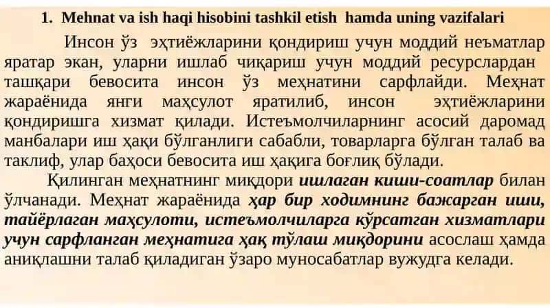 Mehnat va ish haqi hisobini tashkil etish 4