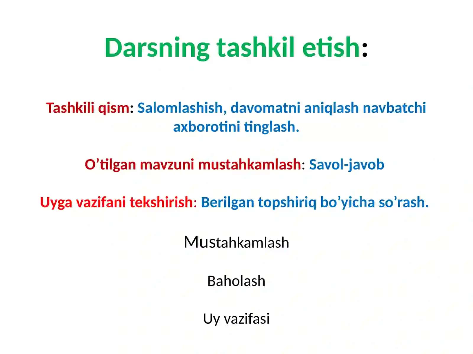 Oddiy va murakkab moddalar. 7-sinf Kimyo fanidan dars ishlanma 4