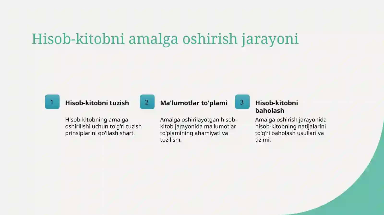 Byudjet tashkilotlarining buhgalteriya balansi, uning tuzilishi va axborot ma'lumotlari 4