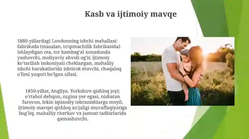 Oilaning ijtimoiy maqomi 4