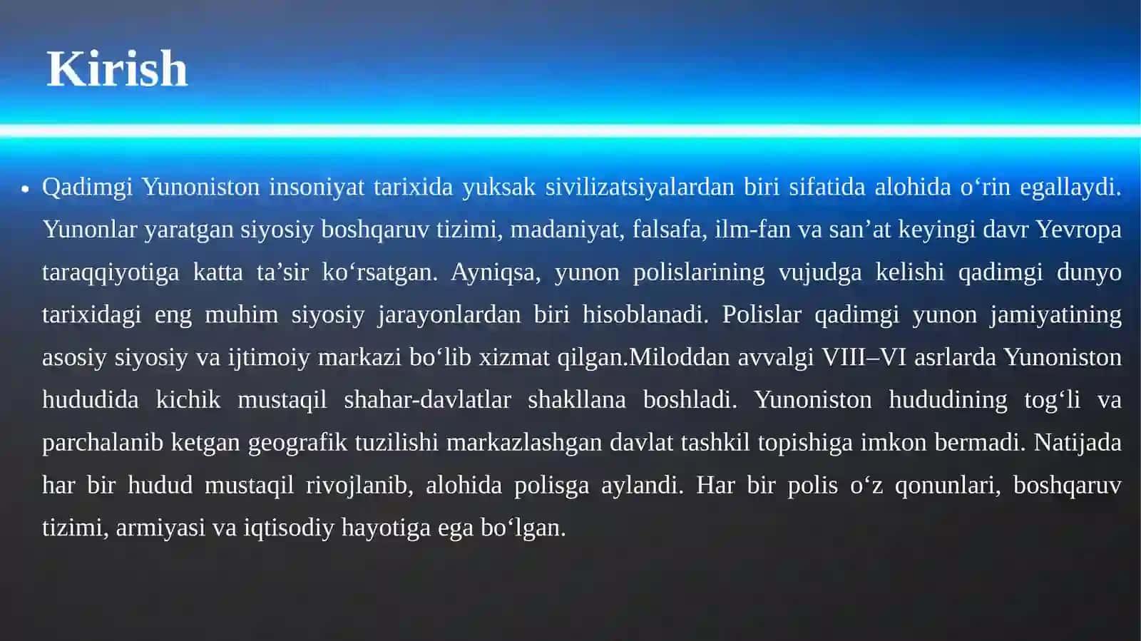 YUNON POLISLARINING VUJUDGA KELISHI 4