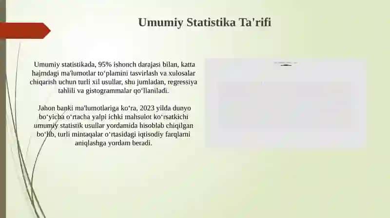 Statistik universalar 4