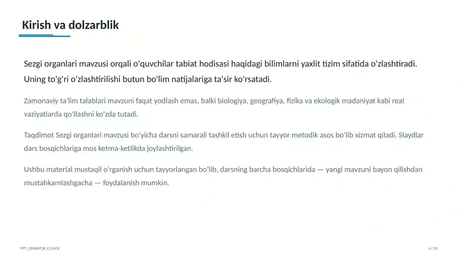 Sezgi organlari (3-sinf) 4