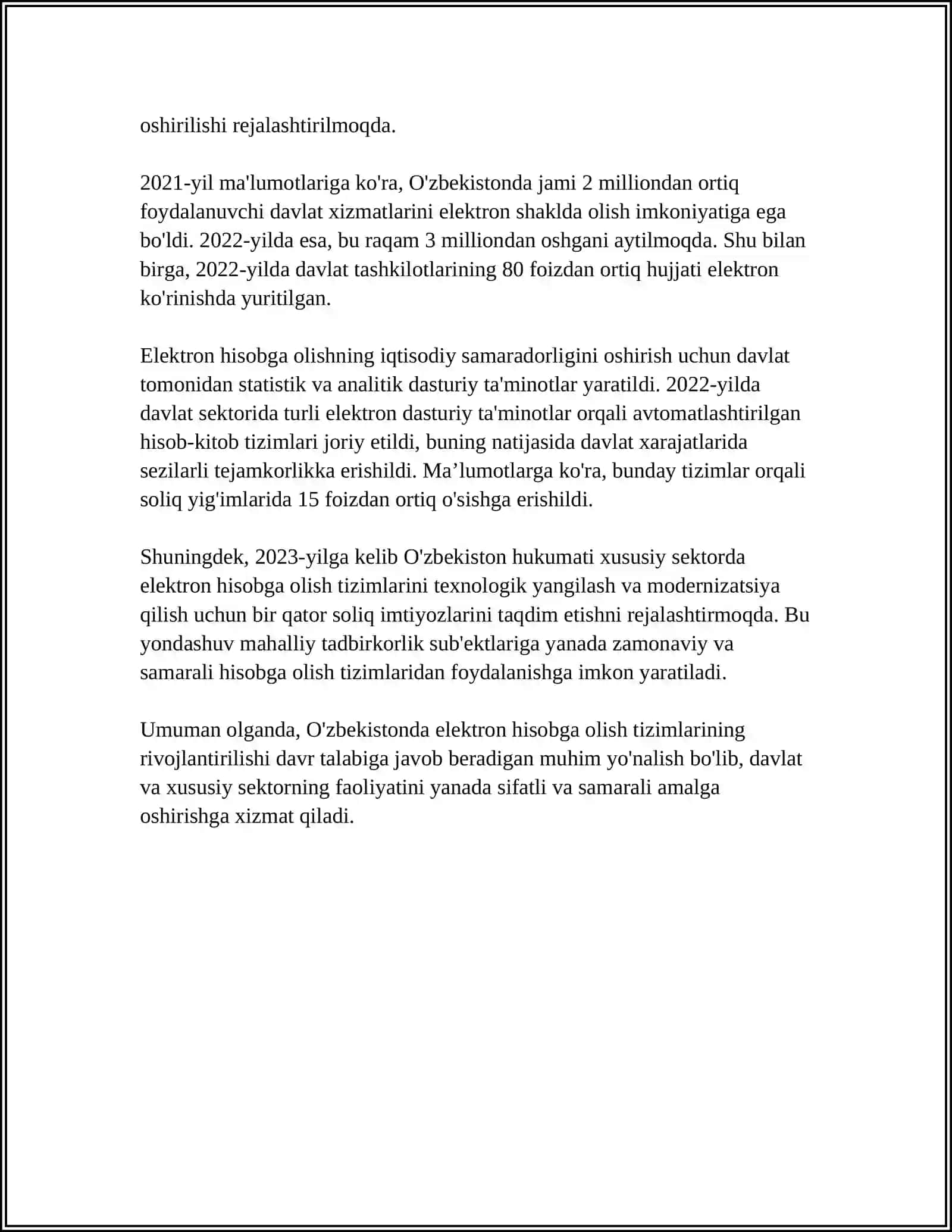 JISMONIY SHAXSLARNING MEHNAT STAJINI ELEKTRON HISOBGA OLISHNI YANADA TAKOMILLASHTIRISH CHORA-TADBIRLARI 4