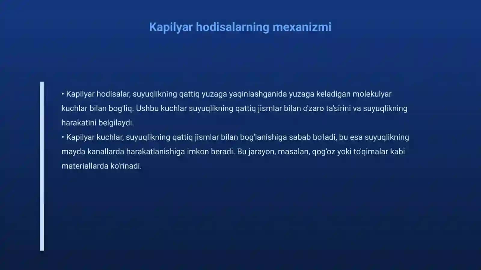 Kapilyar hodisalar 4