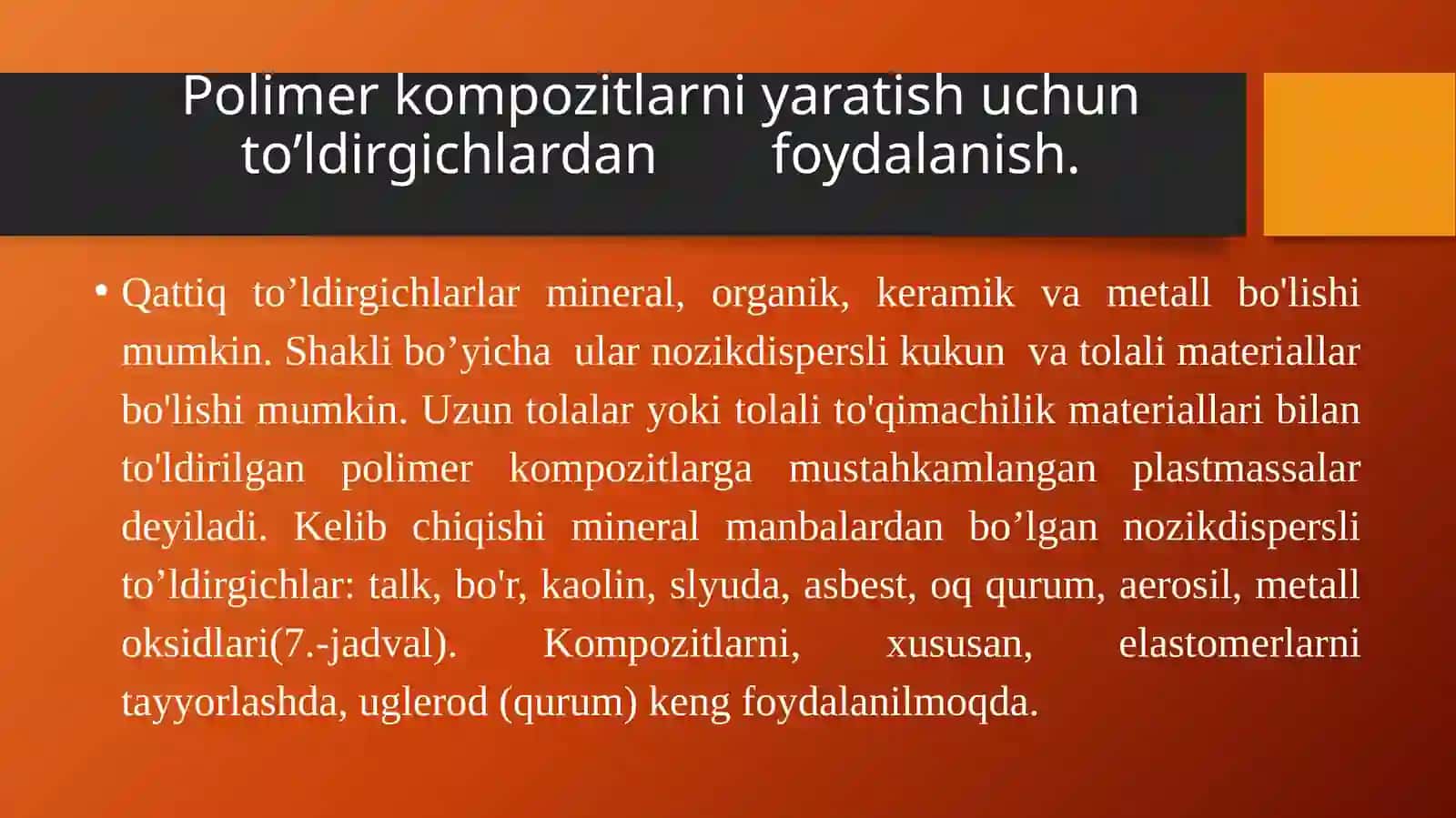 Poliakrilatlar olish texnologiyasi 4