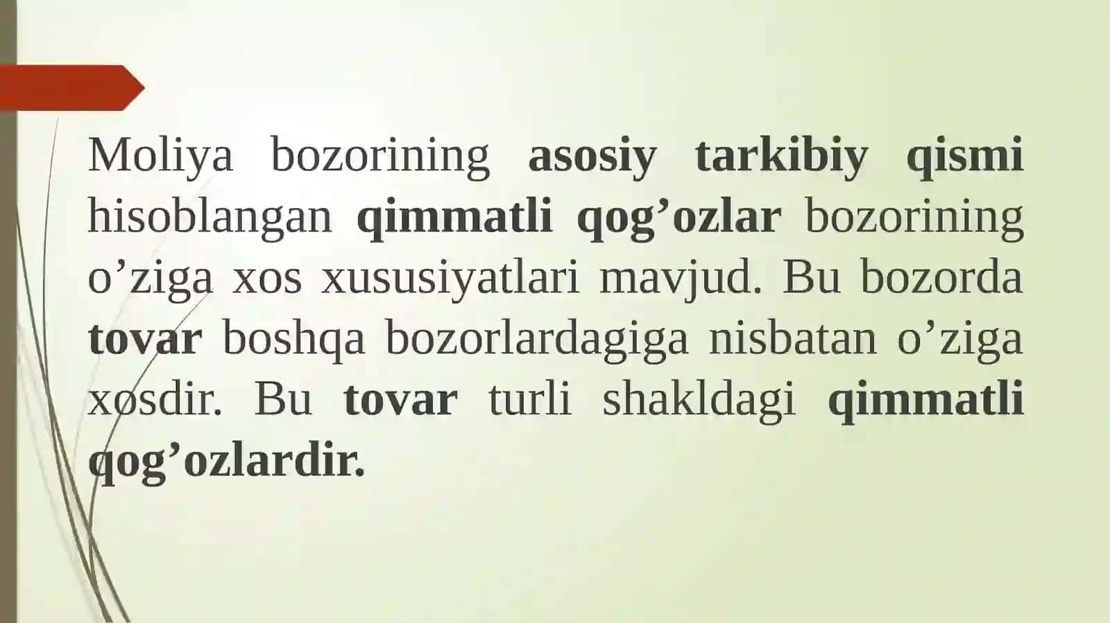 Qimmatliqog’ozlarbozoriningmohiyativauningtarkibiytuzilmasi 4