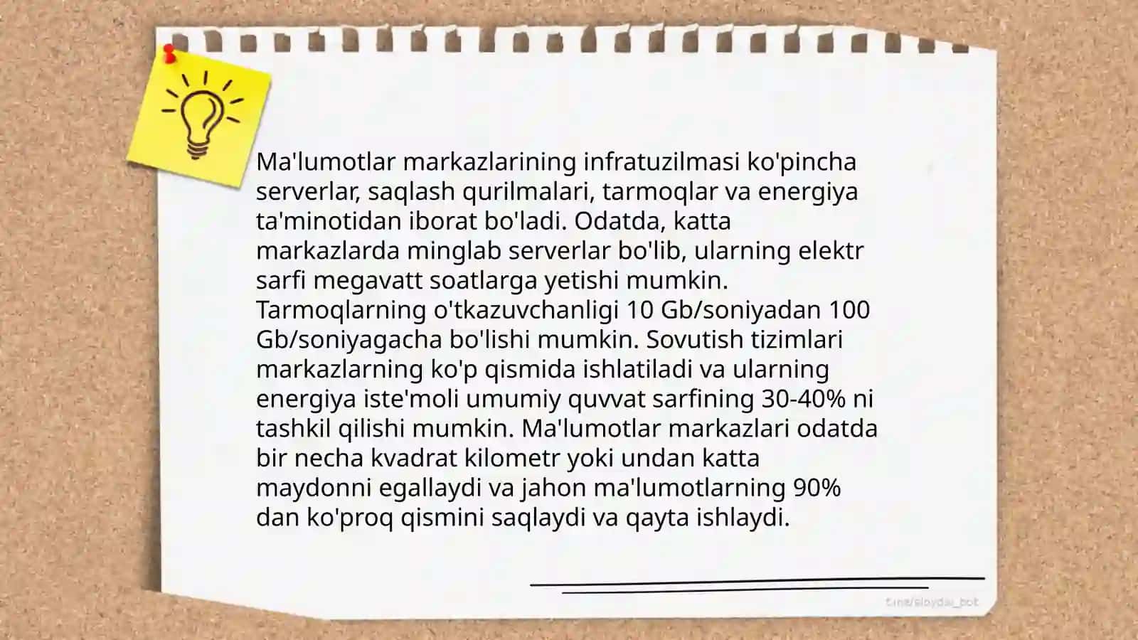Axborot texnologiyalarining tarmoqli infratuzilmasi 4