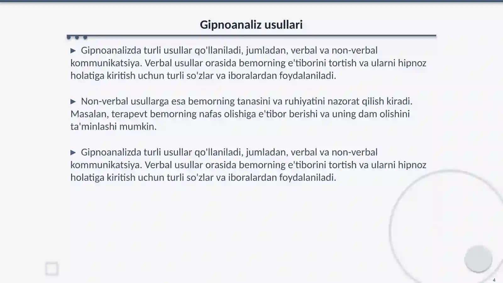 Gipnoanaliz 4