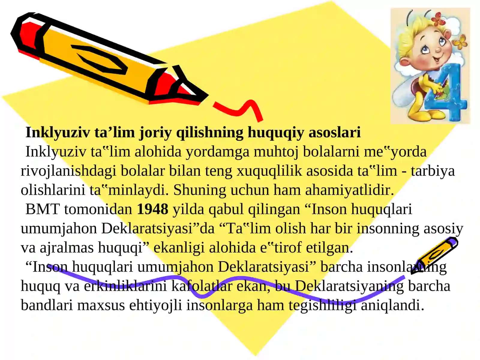 Inklyuziv ta’limning psixologik-pedagogik va tashkiliy shartlari 4