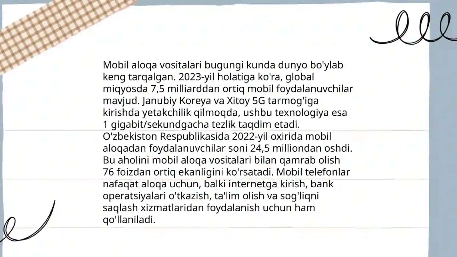 Avtotransport vositalarida ishlatiladigon aloqa tizimlari 4