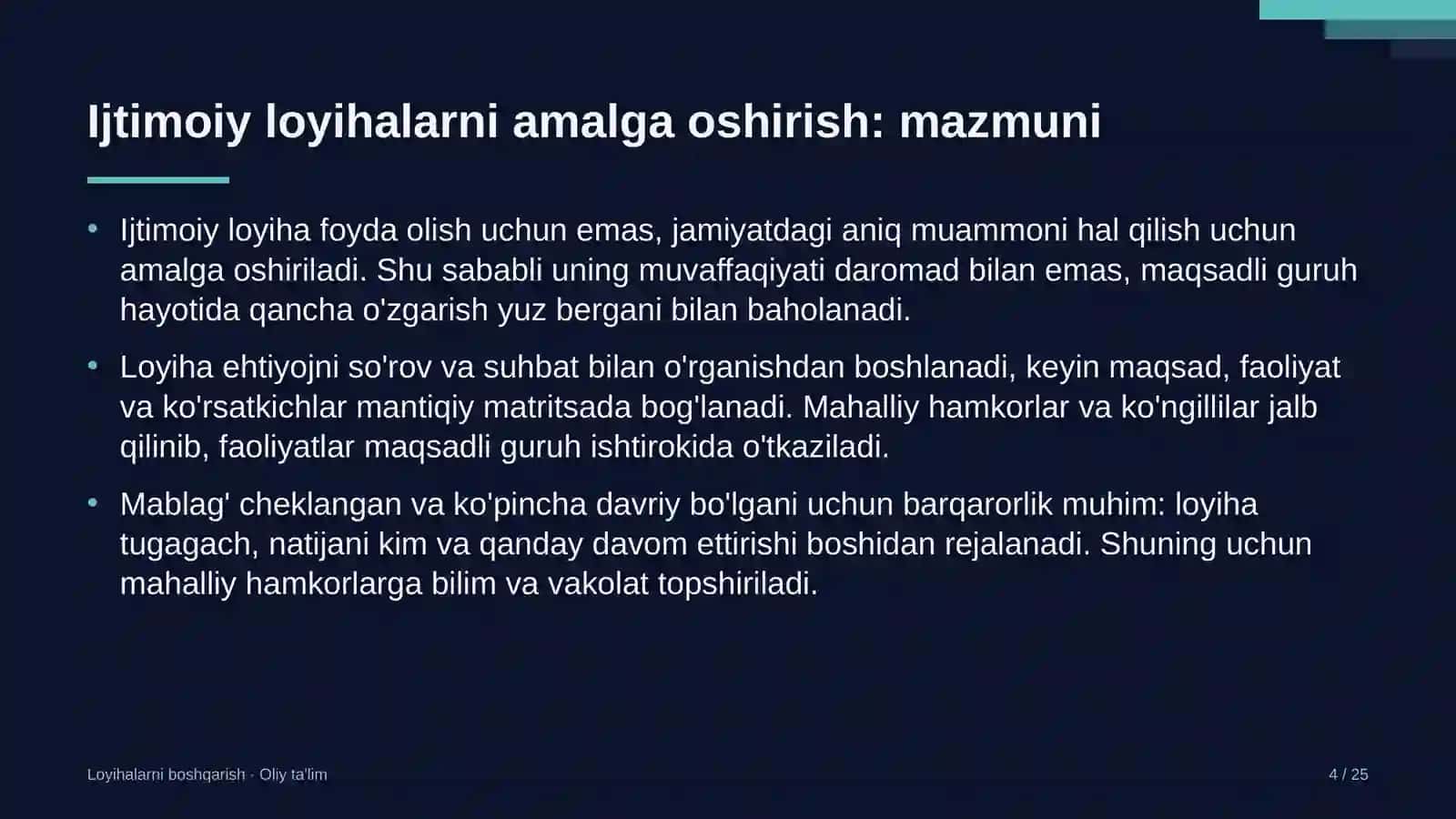 yuridik firmalarda ijtimoiy loyihalarni amalga oshirish 3335 4