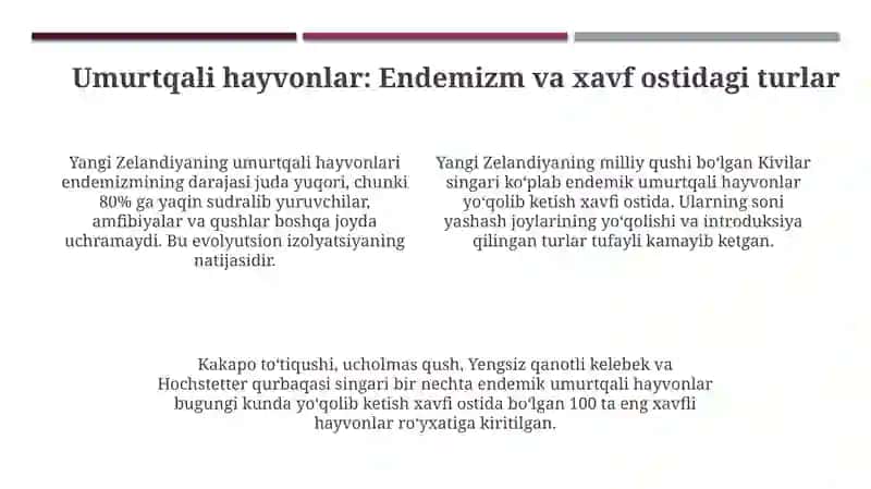 Yangi Zelandiya faunasi 4