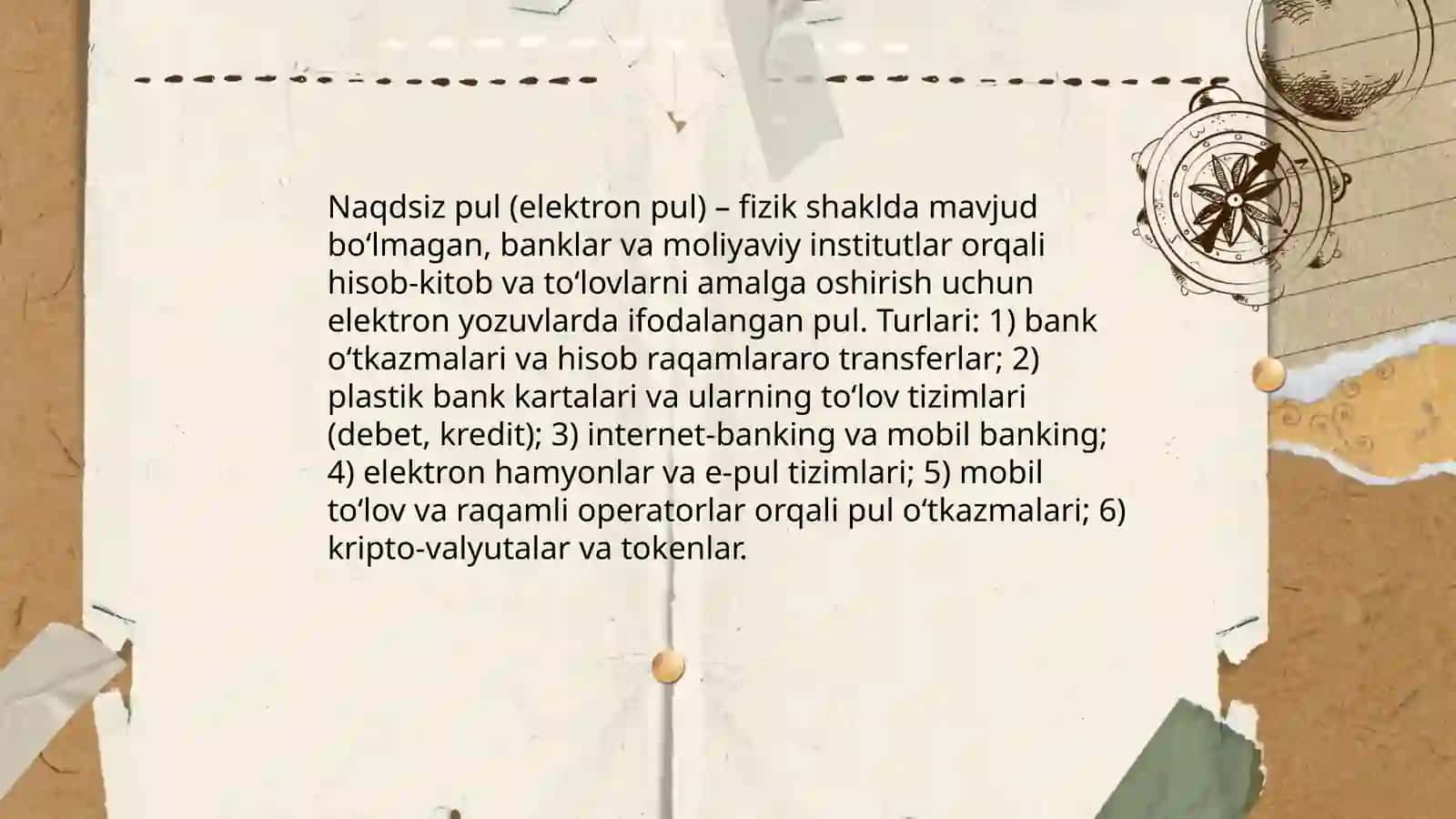 Naqd va naqdsiz pullar 4