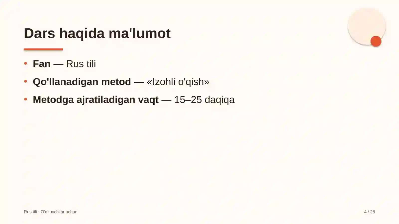 rus tili darslarida izohli o'qish metodidan foydalanish 2679 4