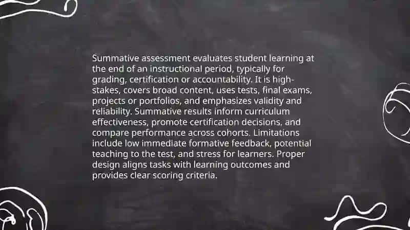 Assessment types and principles 4