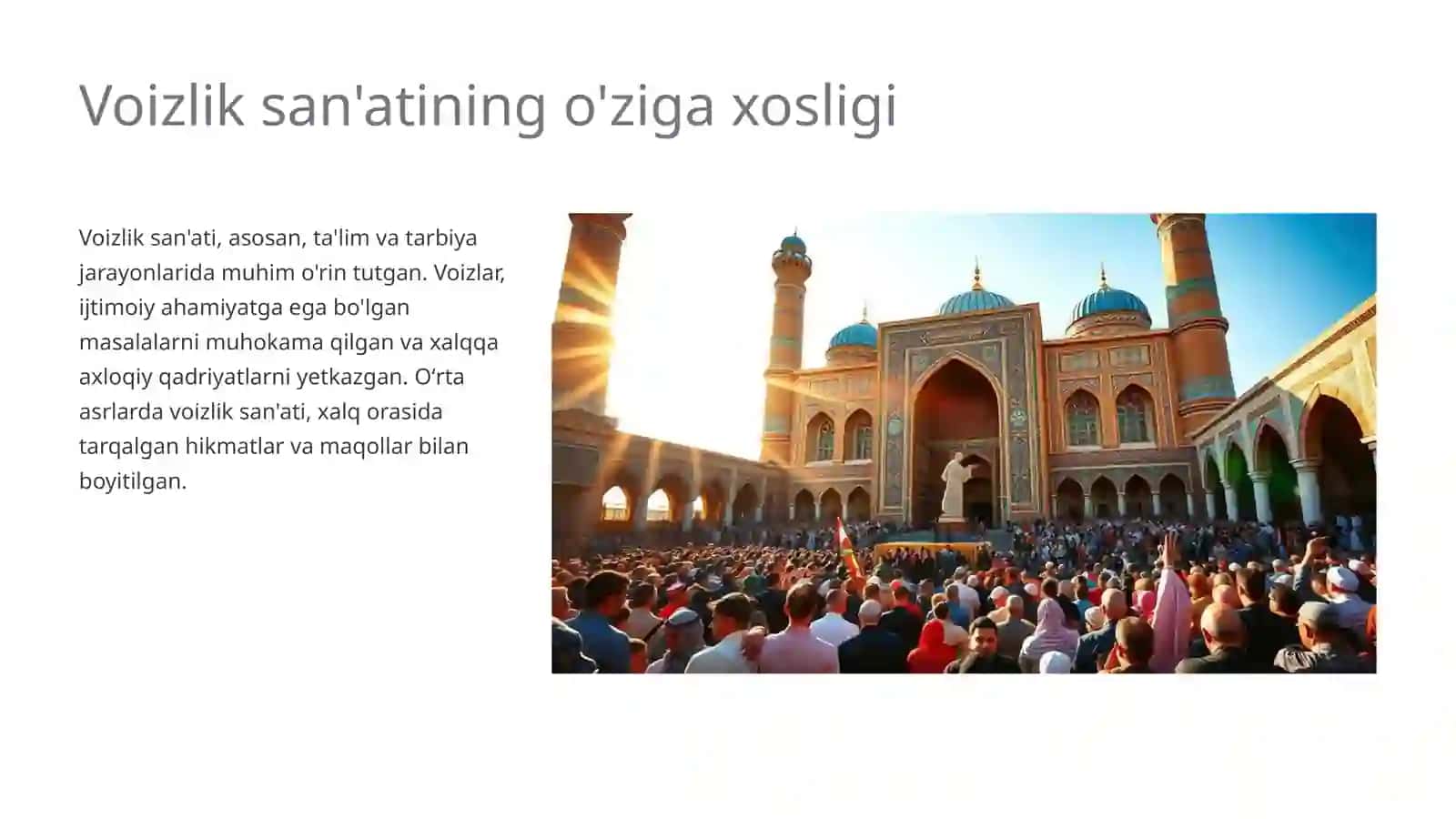 Voizlik Sanati Tarihi 4
