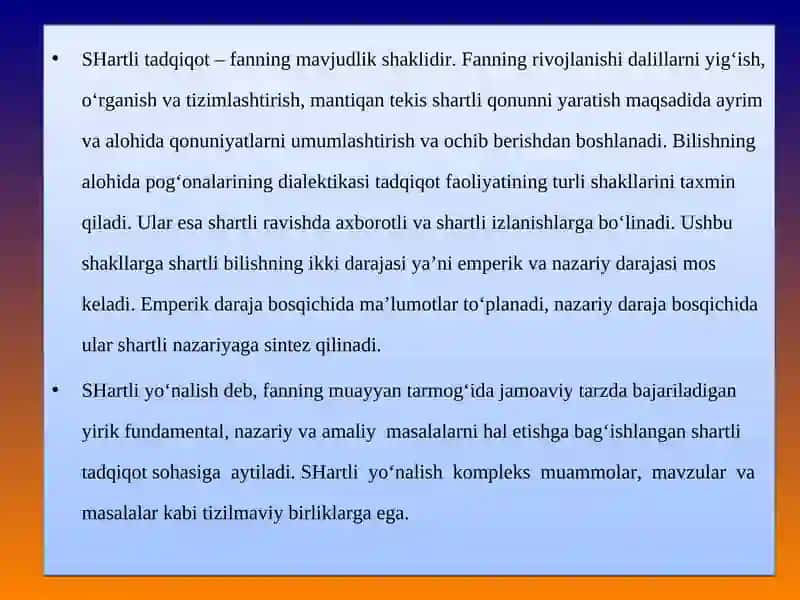 Nazariya bilan amaliyotning bog'liqligi 4