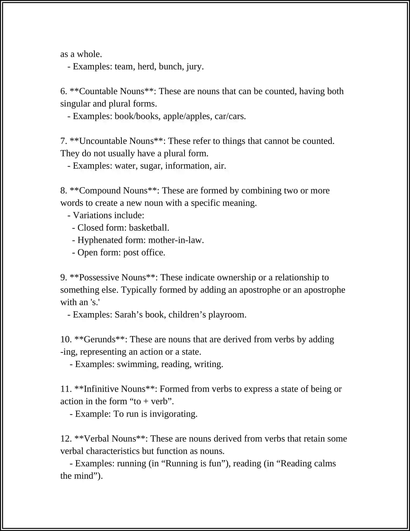 NOUNS 4