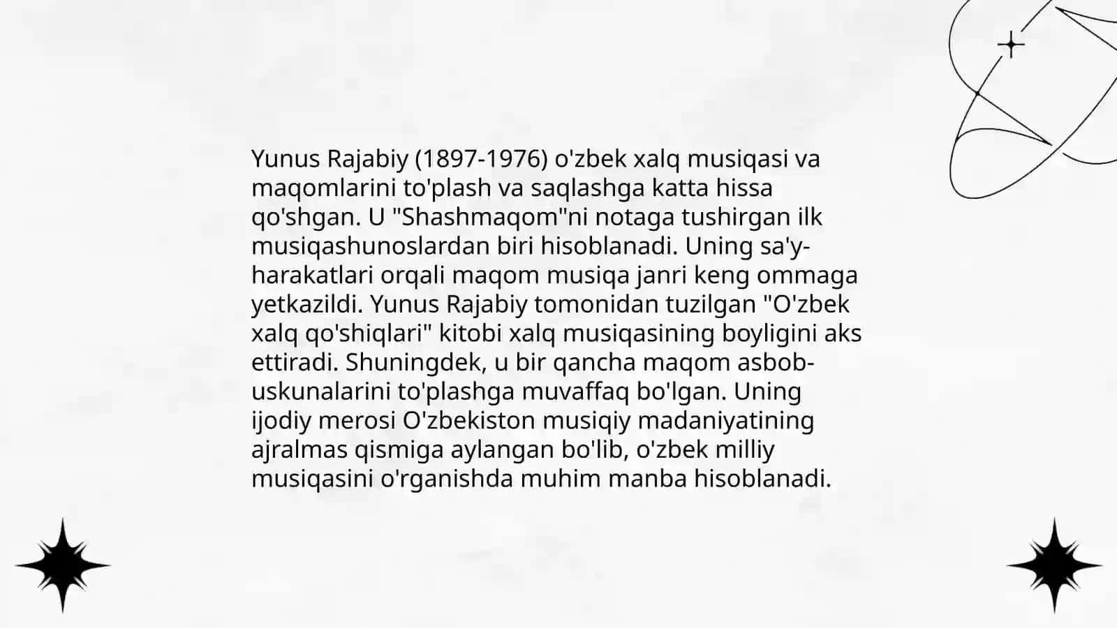 Yunus Rajabiy hayoti va ijodiy faoliyati 4