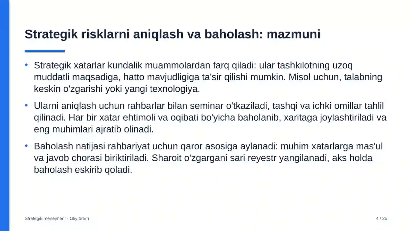 sotsiologik tadqiqot markazlarida strategik risklarni aniqlash va baholash 2921 4