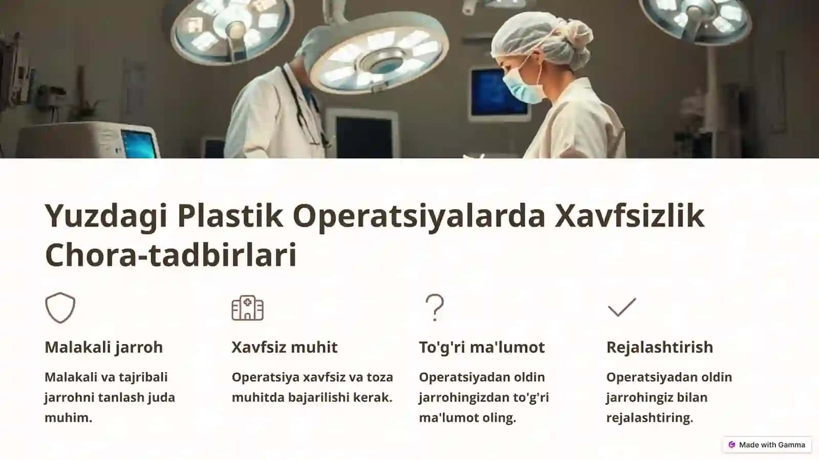 Plastik Operatsiyalar 4