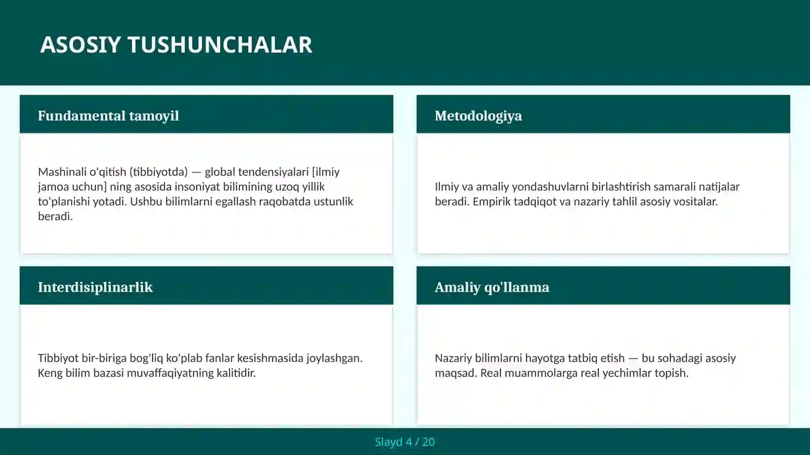 Mashinali o'qitish (tibbiyotda) — global tendensiyalari [ilmiy jamoa uchun] 4