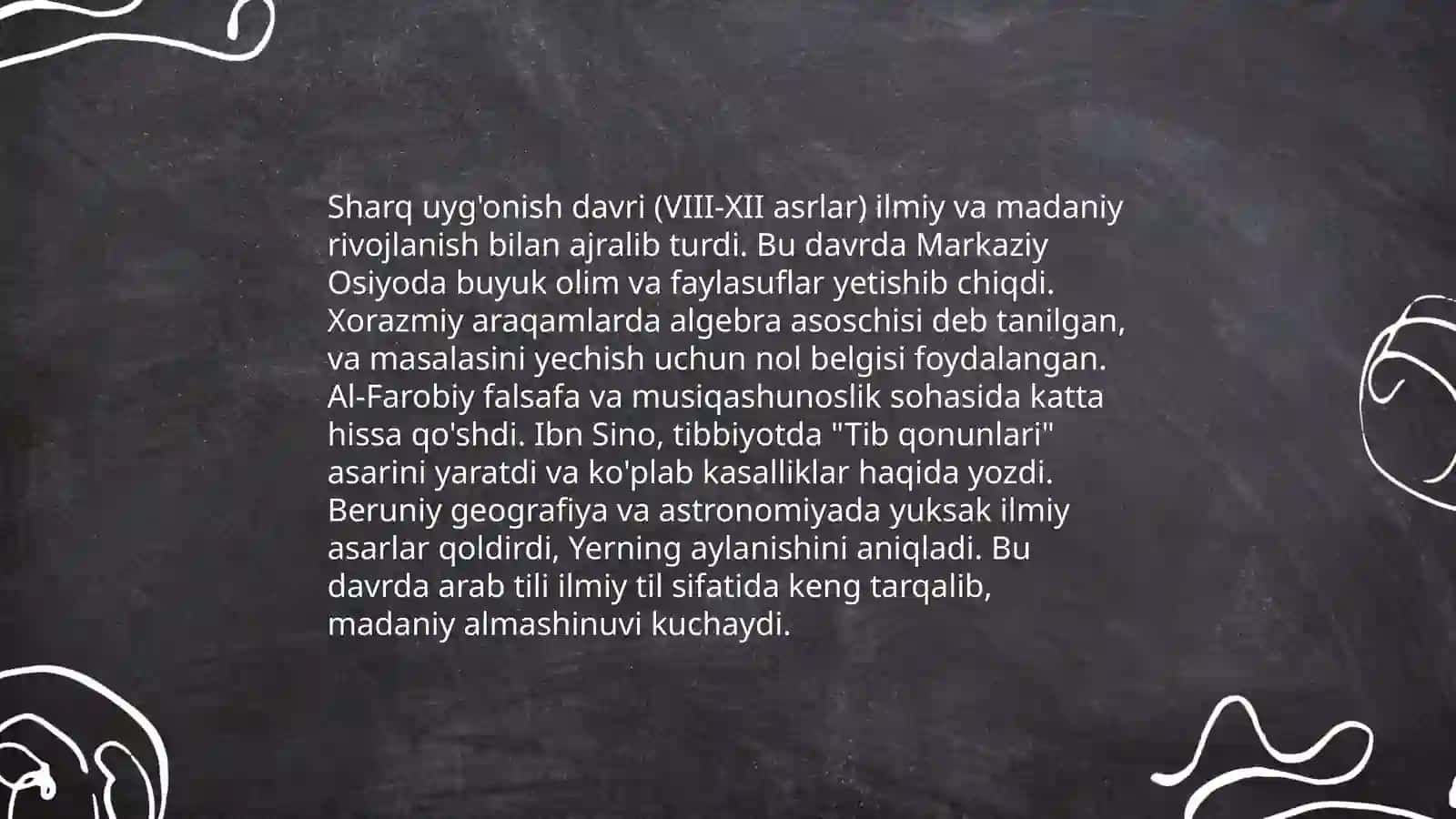 Sharq uyĝonish davrida pedagogik fikrlaring rivojlanishi 4